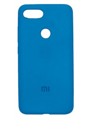 Чехол Silky Xiaomi Mi 8 Lite (темно-синий)