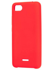 Чехол Soft Touch Xiaomi Redmi 6a (красный)