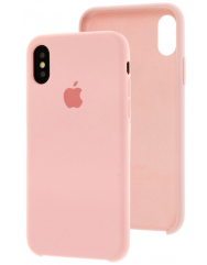 Чохол Silicone Case iPhone X/Xs (світло-рожевий)