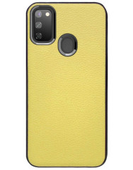 Чохол Epic Vivi шкіра Samsung Galaxy M21/M30s (жовтий)