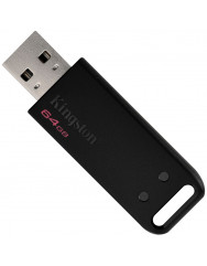 Флешка USB Kingston 64GB USB DT 20 (Black)