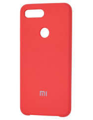 Чехол Silky Xiaomi Mi 8 Lite (красный)