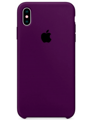 Чохол Silicone Case iPhone Xs Max (фіолетовий)
