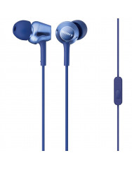 Вакуумные наушники-гарнитура Sony MDR-EX250AP (Blue)