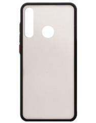 Чехол LikGus Maxshield матовый Huawei Y6p (черный)