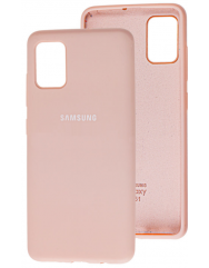 Чехол Silicone Case Samsung Galaxy A51 (персик)