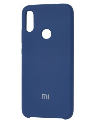 Чехол Silky Xiaomi Redmi Note 6 pro (темно-синий)