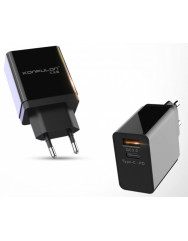 Мережевий зарядний пристрій Konfulon C59 PD + QC 3.0 (Black)