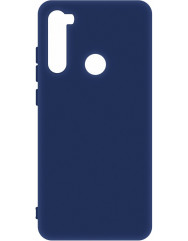 Чехол Silicone Case Lite Xiaomi Redmi Note 8 (темно-синий)