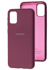 Чохол Silicone Case Samsung Galaxy A31 (бордовий)