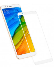 Защитное стекло для Xiaomi Redmi 5 (3D White) 0.33mm