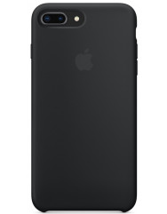 Чехол Silicone Case iPhone 7/8 Plus (черный)