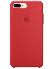 Чехол Silicone Case iPhone 7/8 Plus (красный)