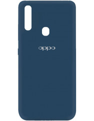 Чехол Silicone Case Oppo A31 (темно-синий)