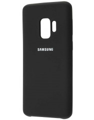 Силиконовый чехол Silky Samsung Galaxy S9 (черный)