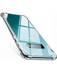 Чехол усиленный для Samsung Galaxy S10+ (прозрачный)