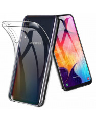 Силиконовый чехол Samsung A50 / A50s / A30s (прозрачный)