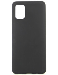 Чехол Soft Touch Samsung Galaxy A51 (черный)