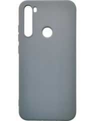 Чехол Silicone Case Lite Xiaomi Redmi Note 8 (серый)