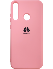 Чехол Silicone Case Huawei Y6P (розовый)