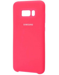 Чехол Silky Samsung Galaxy S8+ (ярко розовый)