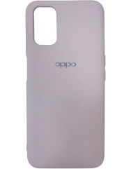 Чехол Silicone Case Oppo A52 / A72 / A92 (пудра)