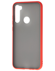 Чохол LikGus Maxshield матовий Xiaomi Redmi Note 8T (червоний)