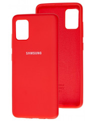 Чехол Silicone Case Samsung M21/M30s (красный)
