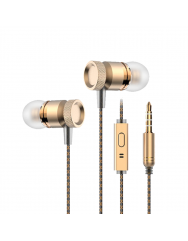 Вакуумні навушники-гарнітура Konfulon INA8 (Gold)