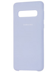 Чохол Silky Samsung Galaxy S10 (лавандовий)