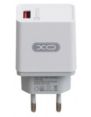 Мережевий зарядний пристрій XO L32 QC 3.0 1USB (White)