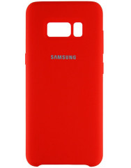 Чехол Silicone Case Samsung Galaxy S8 (красный)