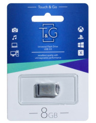 Флешка USB T&G 105 Metal 8Gb (Silver) TG105-8G
