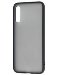 Чехол LikGus Maxshield матовый Samsung Galaxy A30s (черный)
