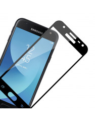 Захисне скло для Samsung J320 Galaxy J3 Duos 3D (black)