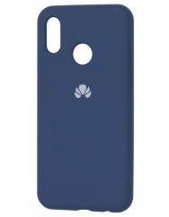 Чехол Silicone Case для Huawei P20 Lite (синий)