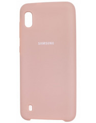 Чохол Silky Samsung Galaxy A10 (пудра)