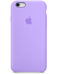 Чехол Silicone Case iPhone 6/6s (лаванда)