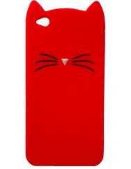 Чехол игрушка Kitty Xiaomi Redmi Go (красный)