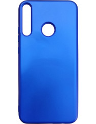 Чехол Silicone Case Lite для Huawei P40 Lite E (синий)