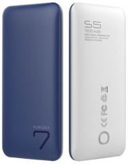 PowerBank Puridea S5 7000mAh Li-Pol (Blue/White)
