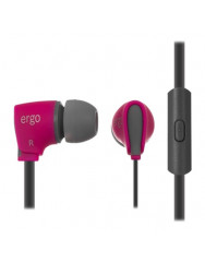 Вакуумні навушники-гарнітура Ergo VM-110 (Pink)