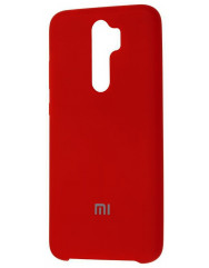 Чохол Silky Xiaomi Redmi Note 8 Pro (темно-червоний)