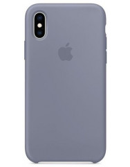 Чохол Silicone Case iPhone XR (сіро-синій)