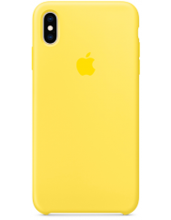 Чохол Silicone Case iPhone Xs Max (жовтий)