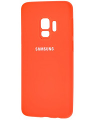 Чохол Silky Samsung Galaxy S9 (оранжевий)