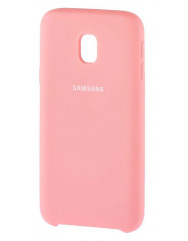 Силиконовый чехол Silky Samsung J330 (розовый)