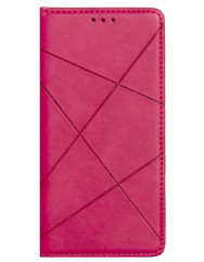 Книга Business Leather Xiaomi Redmi 9 (малиновий)