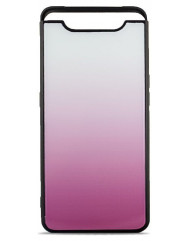 Чехол Glass Case Gradient Samsung Galaxy A80 (Light Pink)