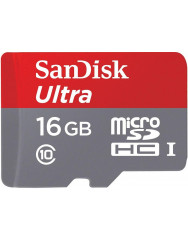Карта пам'яті SanDisk Ultra microSD 16gb (10cl)